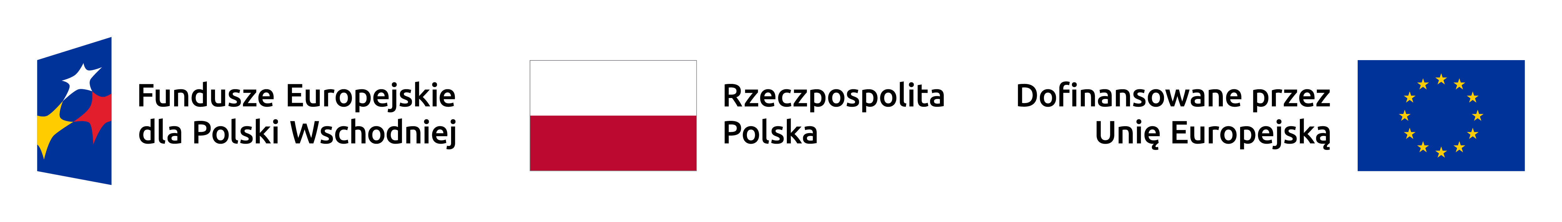 Fundusze Europejskie dla Polski Wschodniej; Rzeczpospolita Polska; Dofinansowane przez Unię Europejską